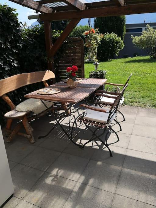 Garten-Wohnung Eschen Exteriör bild