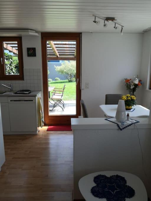 Garten-Wohnung Eschen Exteriör bild