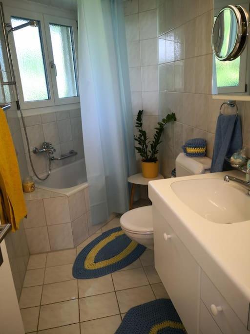 Garten-Wohnung Eschen Exteriör bild